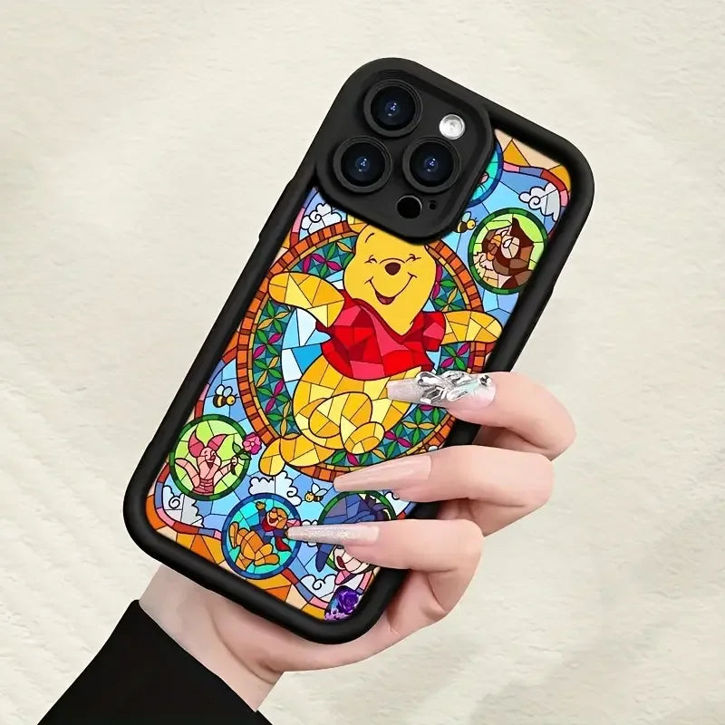 2025 Customizable TPU Mobile Phone Case for iPhone 17/16/15 Plus Meteorite Texture Large Holes Ins Style UV Painting Ins Style