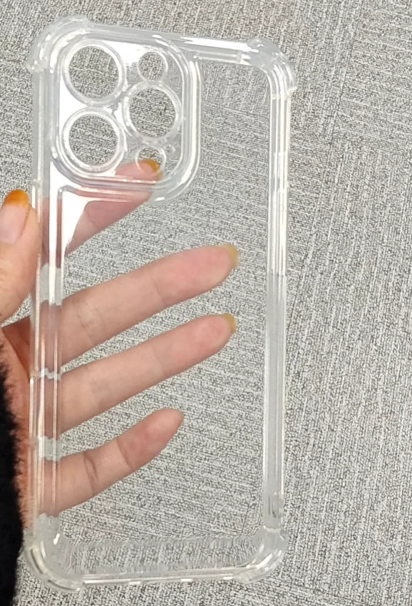 2025 Customizable TPU Mobile Phone Case for iPhone 17/16/15 Plus Meteorite Texture Large Holes Ins Style UV Painting Ins Style