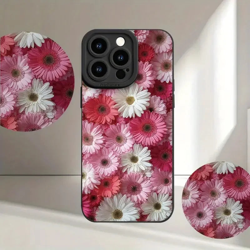 2025 Customizable TPU Mobile Phone Case for iPhone 17/16/15 Plus Meteorite Texture Large Holes Ins Style UV Painting Ins Style