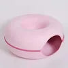 Washable Felt Cats House Basket Breathable Egg-Type Mat for Small Dog Puppy Funny Pet Toy Cat Tunnel Cave Beds Nest Pet Supplies