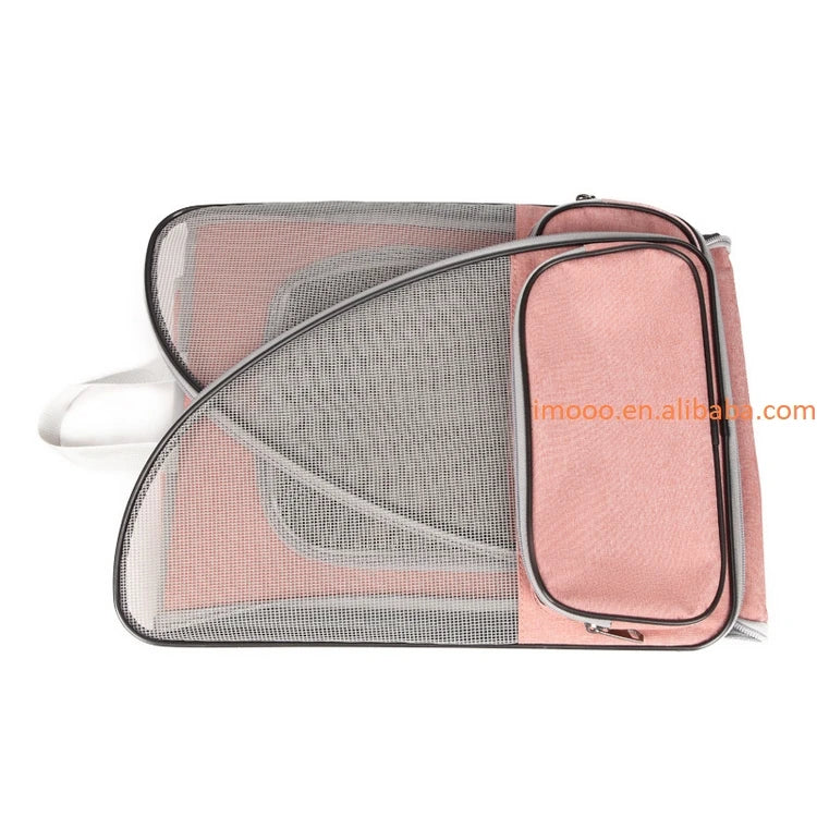 Factory Price Pet Carrier Cat Dog Backpack Breathable Cat Travel Outdoor Shoulder Bag Bird Rabbit Carrying Pet Supplies