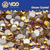 VDD 123 Gloaming SS4-SS30 Glass Rhinestones Crystal Flatback Strass Diamond Glitter Stones for DIY Nail Art Crafts Decorations