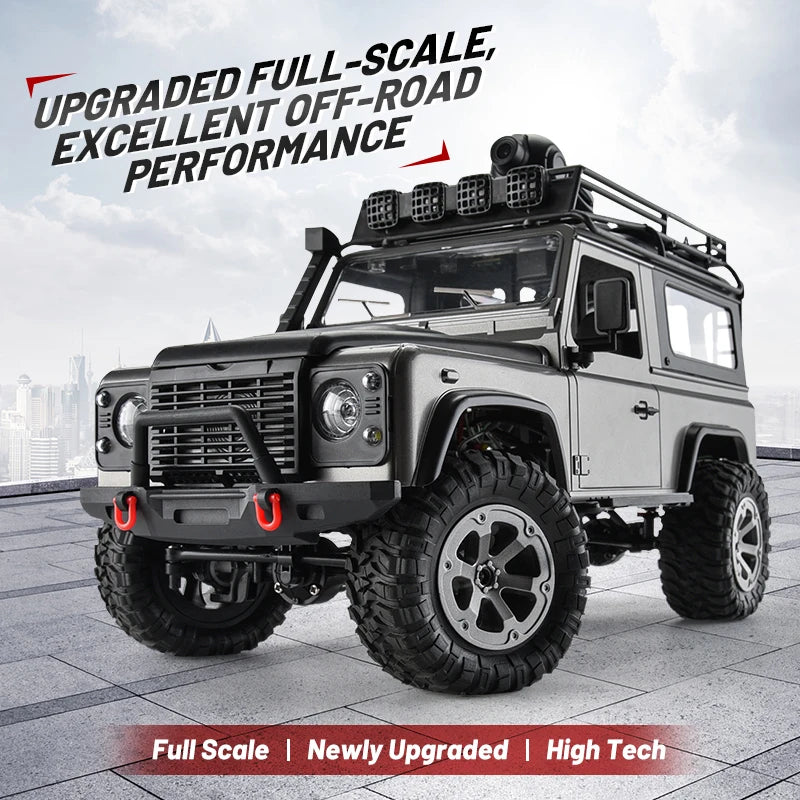 YUSUF FY003-5 1:12 Full Size RC CAR 2.4G 4X4 Climbing Off-road Remote Control Car Toy with Camera