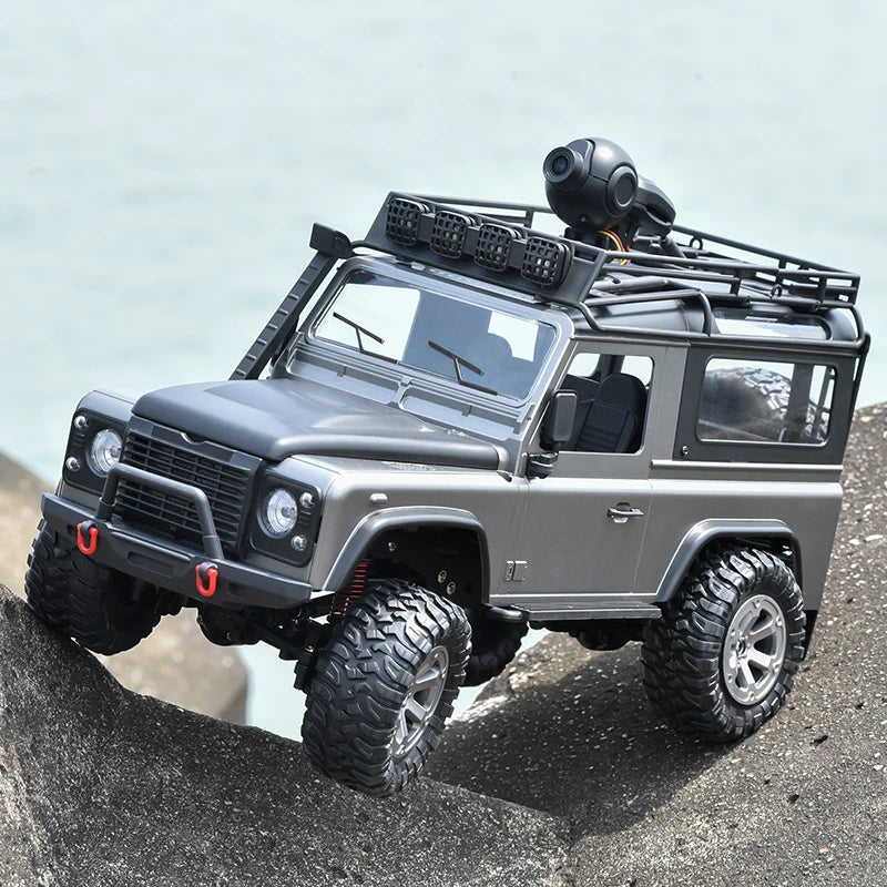 YUSUF FY003-5 1:12 Full Size RC CAR 2.4G 4X4 Climbing Off-road Remote Control Car Toy with Camera