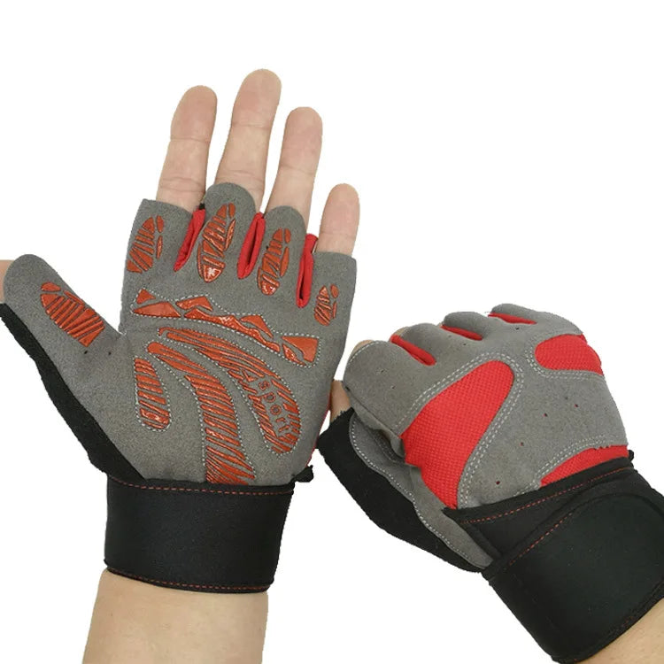 2023 Wholesale Exercise Half Finger Men Women Summer Thin Breathable Anti-skid Outdoor Sports Cycling Gloves Wholesale