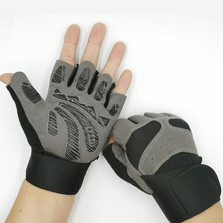 2023 Wholesale Exercise Half Finger Men Women Summer Thin Breathable Anti-skid Outdoor Sports Cycling Gloves Wholesale