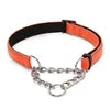 Pet Supplies Nylon Reflective Dog Training Accompanying Soft Dog Necklace P Chain Outdoor Walking Accessories