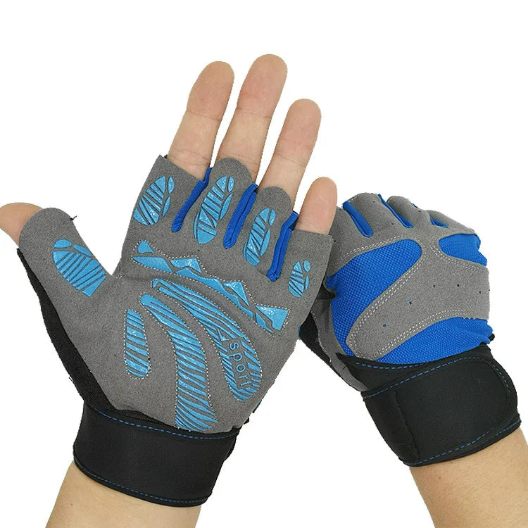 2023 Wholesale Exercise Half Finger Men Women Summer Thin Breathable Anti-skid Outdoor Sports Cycling Gloves Wholesale