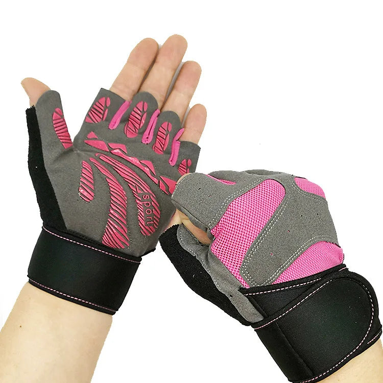 2023 Wholesale Exercise Half Finger Men Women Summer Thin Breathable Anti-skid Outdoor Sports Cycling Gloves Wholesale