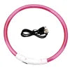 Electronic Pet LED Dog Collar Led Dog Glow in Dark Adjustable Luminous Pet Collars Night Safety Dog LED Collar Pet Supplies