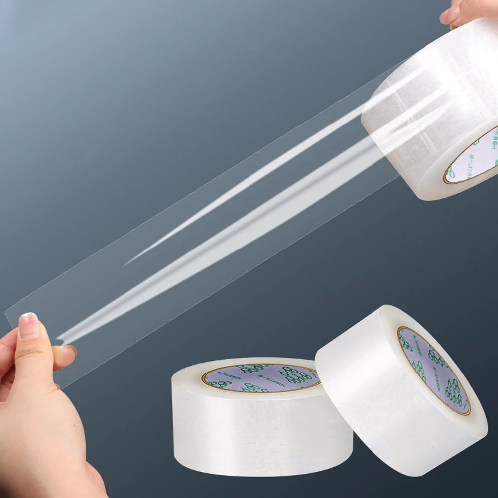 Heavy Duty Clear Packaging Tape, Strong Adhesive, Waterproof, for Carton Sealing & Industrial Use Ideal for Packaging